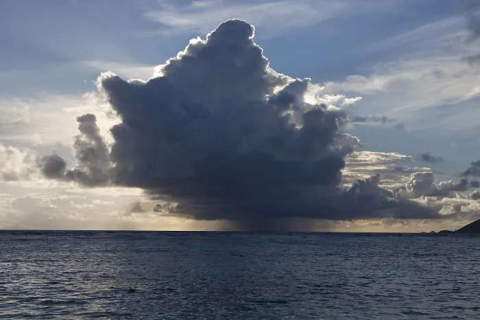 Impresión enmarcada : Nubes de tormenta acercándose. Impresión enmarcada : Nubes de tormenta acercándose.