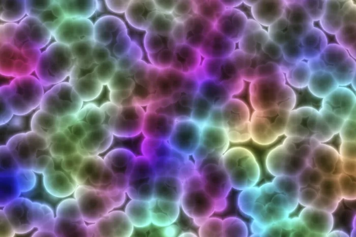 Impresión enmarcada : Fondo bacteriano. Impresión enmarcada : Fondo bacteriano.
