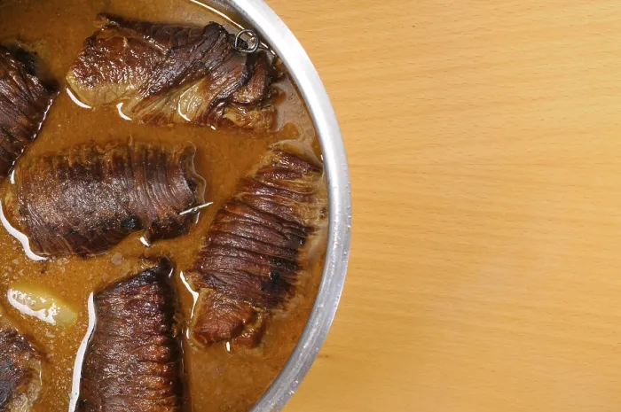 Impresión enmarcada : Rollitos de carne. Impresión enmarcada : Rollitos de carne.