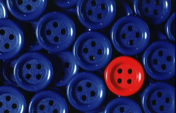 Impresión enmarcada : Buttons
