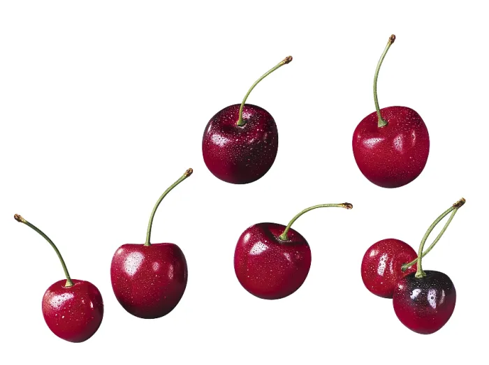 Impresión enmarcada : Cherries Impresión enmarcada : Cherries