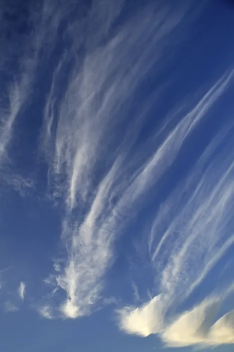 Impresión enmarcada : Nubes de cirro. Impresión enmarcada : Nubes de cirro.