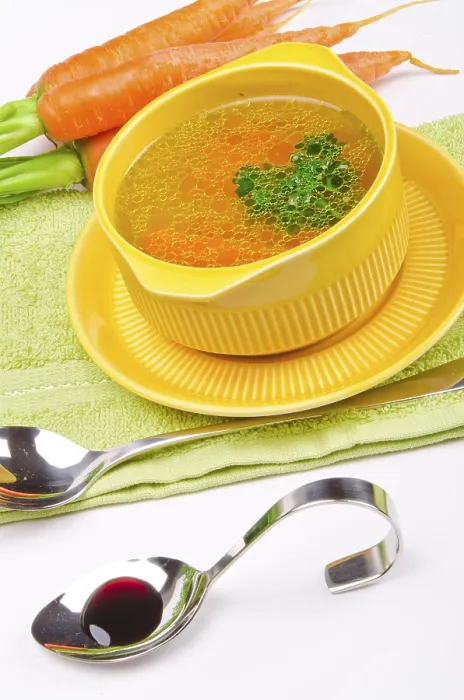 Impresión enmarcada : Caldo claro.