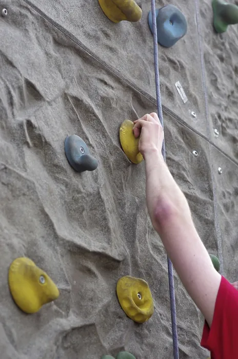 Impresión enmarcada : Pared de escalada