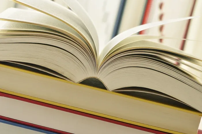 Impresión enmarcada : 'Composición con pila de libros'. Impresión enmarcada : 'Composición con pila de libros'.