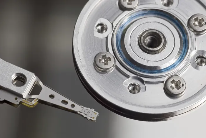 Impresión enmarcada : Disco duro de computadora.