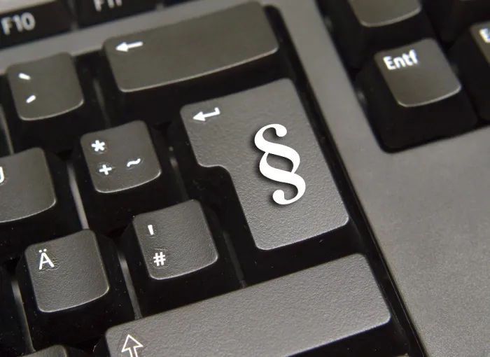 Impresión enmarcada : Teclado de computadora