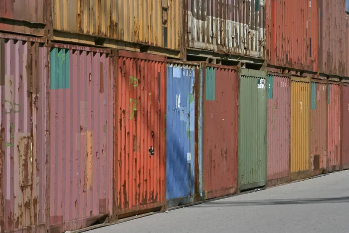 Impresión enmarcada : Containers Impresión enmarcada : Containers