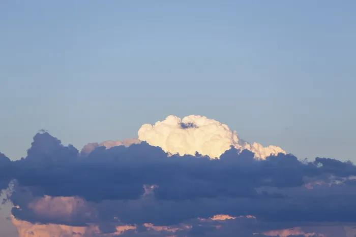Impresión enmarcada : Nubes de Cumulonimbus