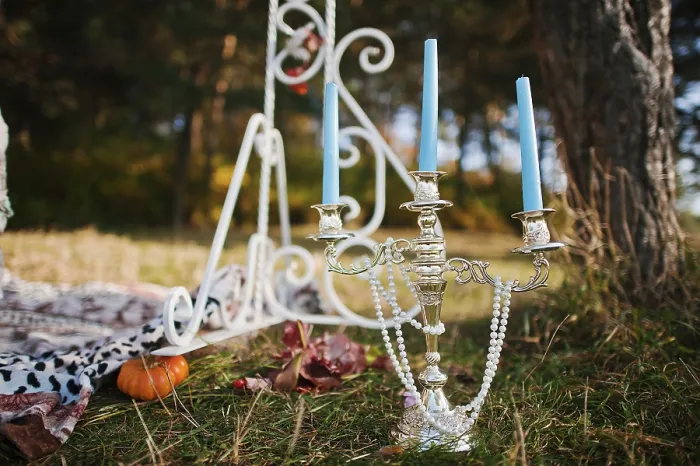 Impresión enmarcada : Candelabro de decoración. Impresión enmarcada : Candelabro de decoración.