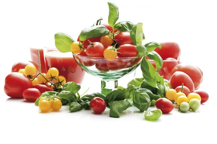 Impresión enmarcada : Tipos diferentes de tomate. Impresión enmarcada : Tipos diferentes de tomate.
