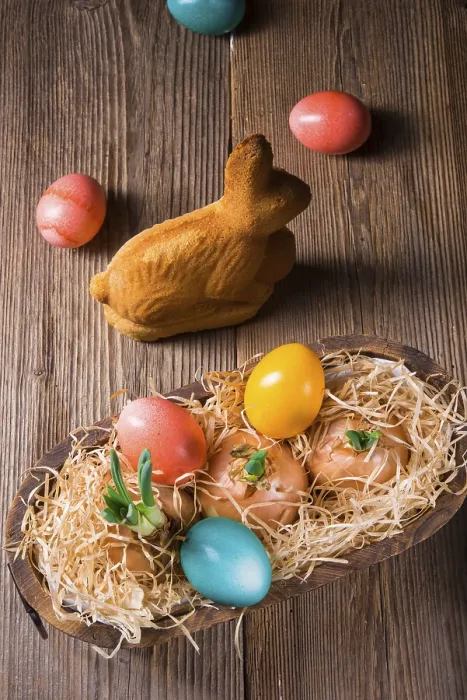 Impresión enmarcada : Cesta de Pascua Impresión enmarcada : Cesta de Pascua