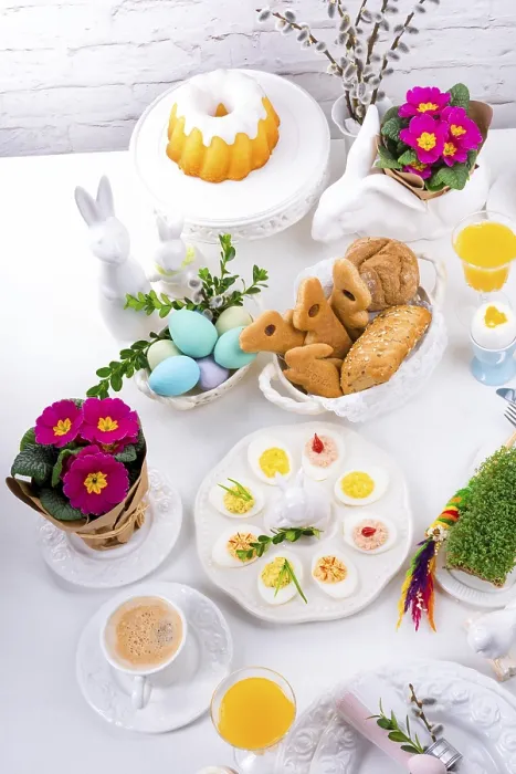 Impresión enmarcada : Mesa de Pascua