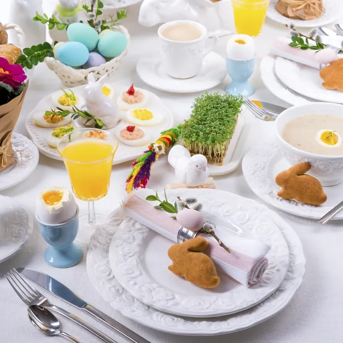 Impresión enmarcada : Mesa de Pascua