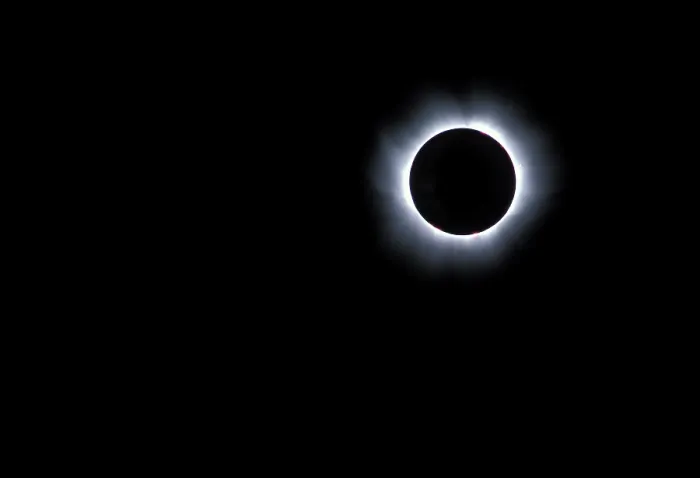 Impresión enmarcada : Eclipse solar.