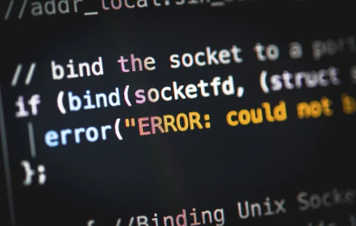 Impresión enmarcada : Error, bug, sintaxis, código fuente. Impresión enmarcada : Error, bug, sintaxis, código fuente.