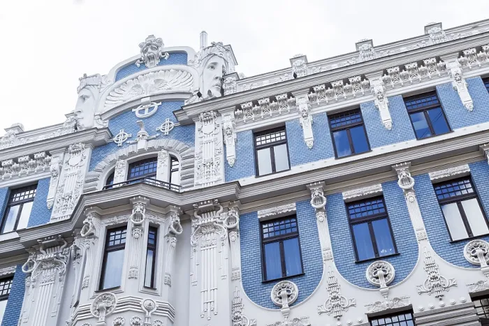 Impresión enmarcada : Fachada del edificio en No.