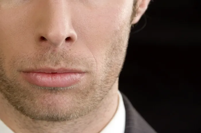 Impresión enmarcada : Rostro de un hombre. Impresión enmarcada : Rostro de un hombre.