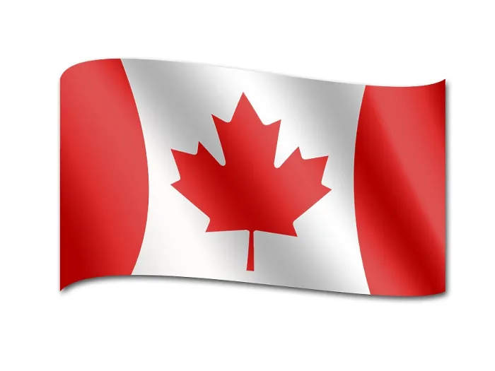 Impresión enmarcada : Bandera de Canadá Impresión enmarcada : Bandera de Canadá