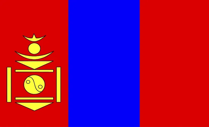 Impresión enmarcada : Bandera de Mongolia Impresión enmarcada : Bandera de Mongolia