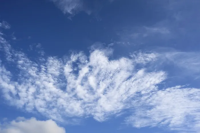 Impresión enmarcada : Nubes lanudas (Cirrocumulus). Impresión enmarcada : Nubes lanudas (Cirrocumulus).
