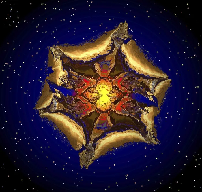 Impresión enmarcada : Objeto fractal