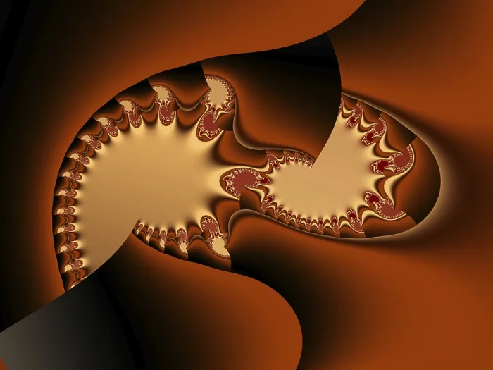Impresión enmarcada : Objeto fractal