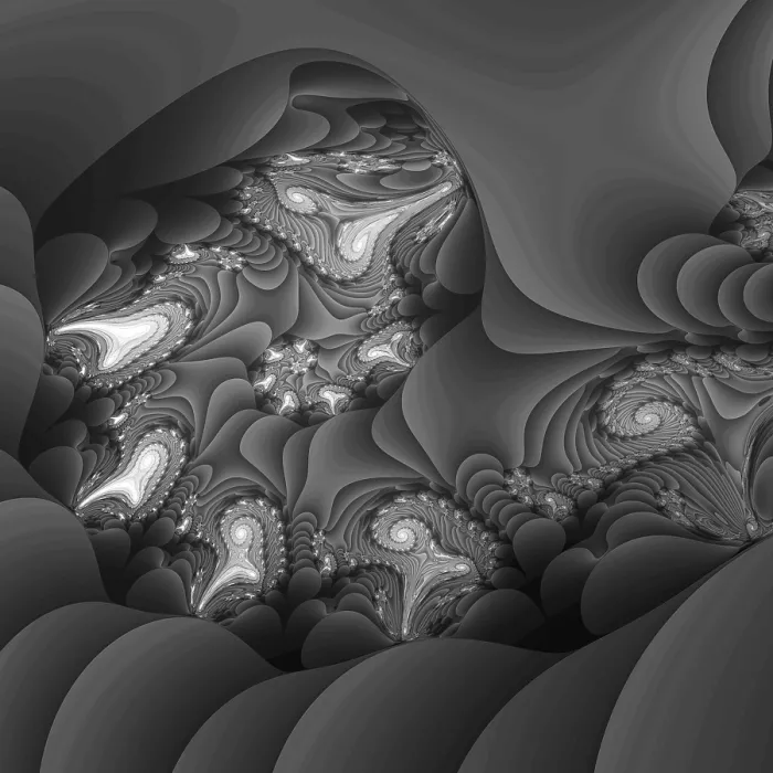 Impresión enmarcada : Objeto fractal Impresión enmarcada : Objeto fractal