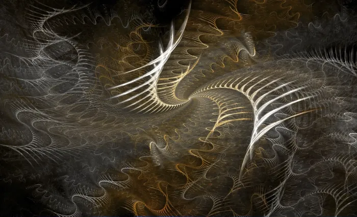 Impresión enmarcada : Objeto fractal Impresión enmarcada : Objeto fractal
