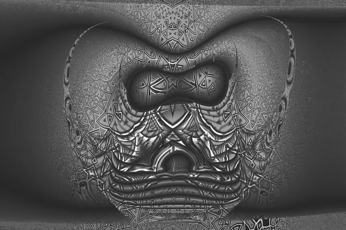Impresión enmarcada : Objeto fractal