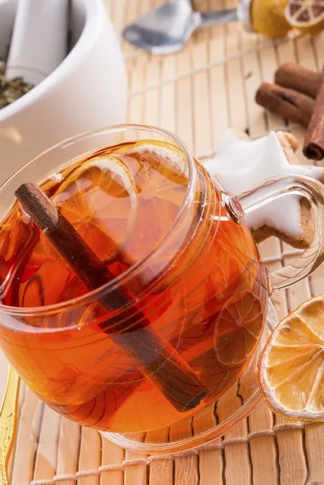 Impresión enmarcada : Té de frutas. Impresión enmarcada : Té de frutas.