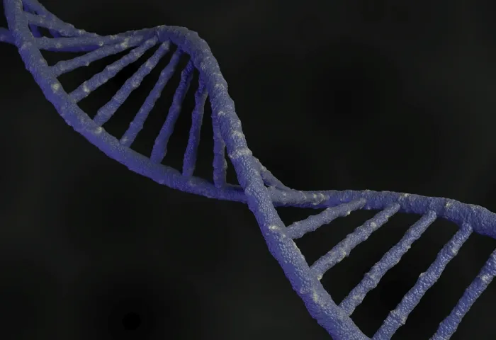 Impresión enmarcada : Código genético estructura del molécula de ADN. Render 3D. Impresión enmarcada : Código genético estructura del molécula de ADN. Render 3D.