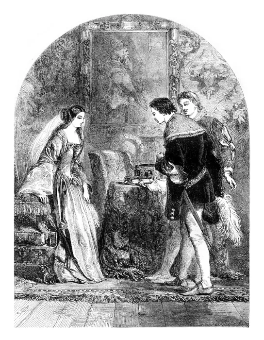 Impresión enmarcada : Dibujo y composición de Gilbert.