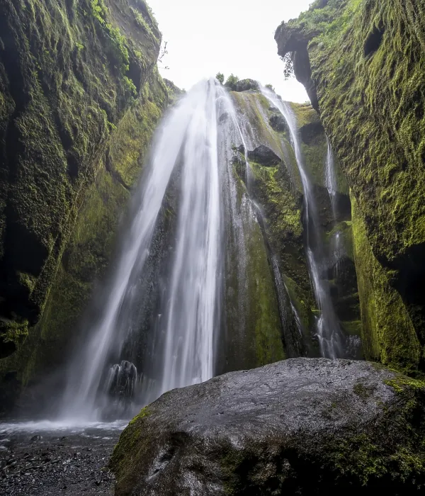 Impresión enmarcada : Gljufrabui Waterfall Impresión enmarcada : Gljufrabui Waterfall