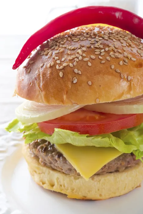 Impresión enmarcada : Hamburger