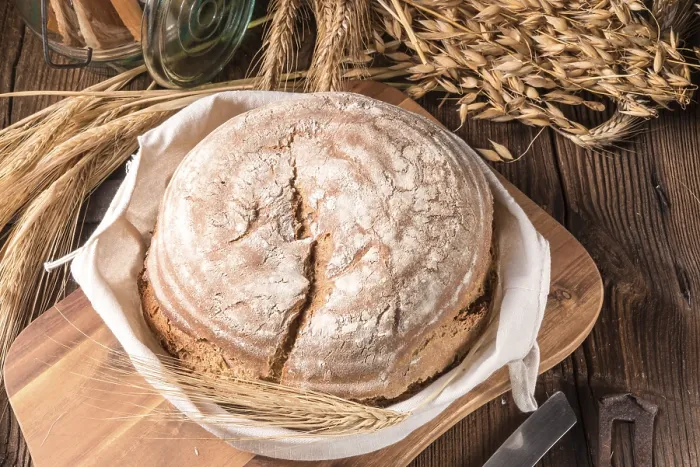 Impresión enmarcada : Pan casero.