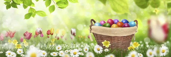 Impresión enmarcada : Idilio de Pascua. Impresión enmarcada : Idilio de Pascua.