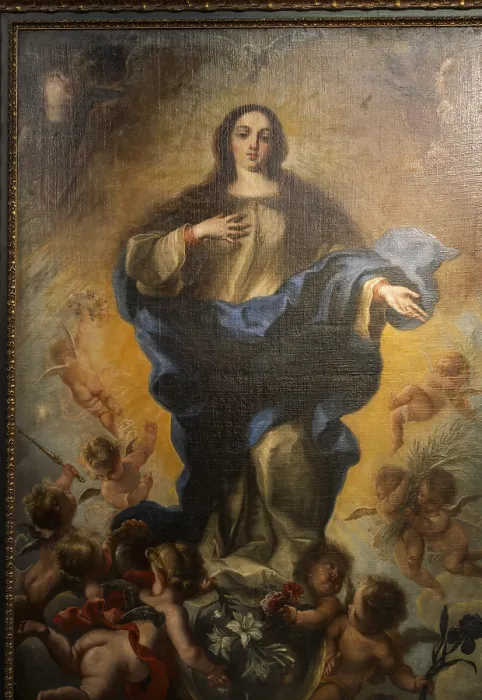 Impresión enmarcada : Conceptión Inmaculada, Jerónimo Ezquerra. Impresión enmarcada : Conceptión Inmaculada, Jerónimo Ezquerra.
