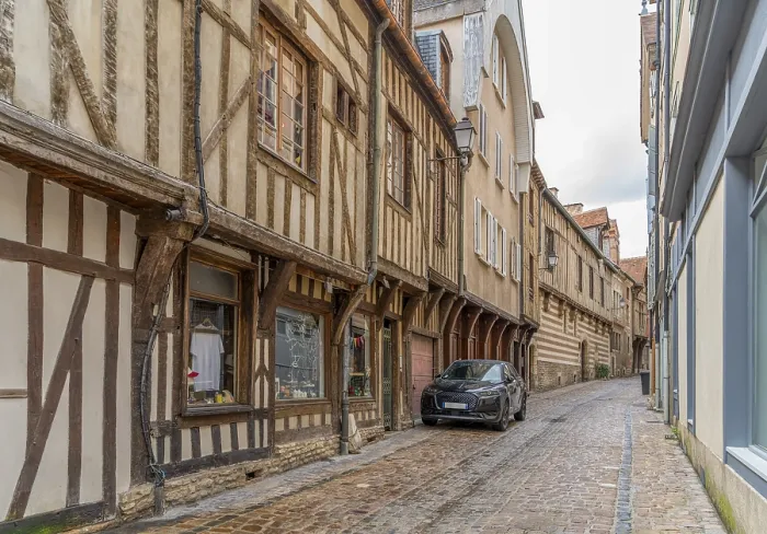 Impresión enmarcada : Impresión de Troyes.