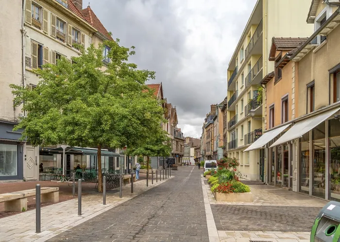 Impresión enmarcada : Impresión de Troyes.