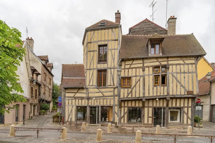 Impresión enmarcada : Impresión de Troyes. Impresión enmarcada : Impresión de Troyes.