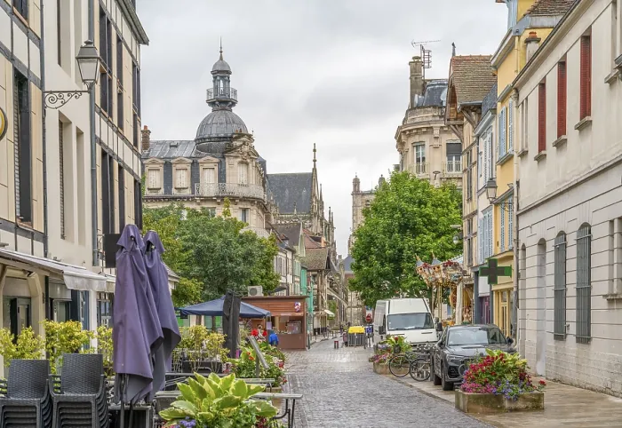 Impresión enmarcada : Impresión de Troyes.