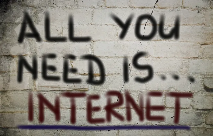 Impresión enmarcada : Concepto de Internet Impresión enmarcada : Concepto de Internet