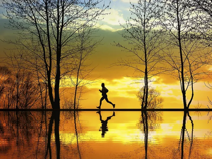 Impresión enmarcada : Jogging