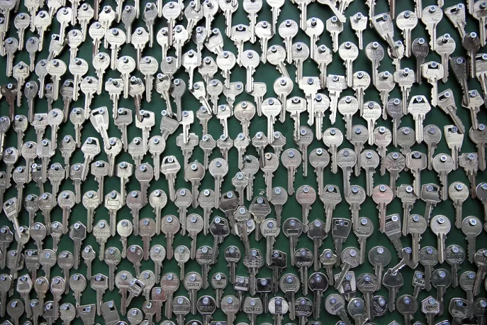 Impresión enmarcada : Muchas llaves Impresión enmarcada : Muchas llaves
