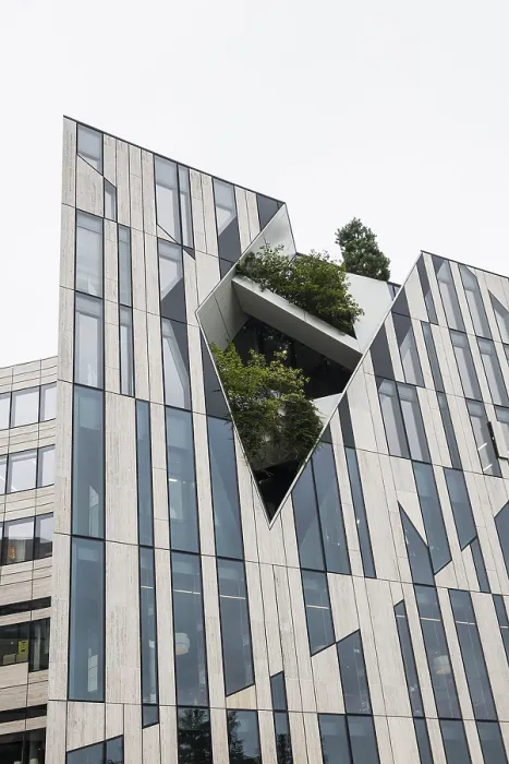Impresión enmarcada : Complejo de edificios Ko-Bogen