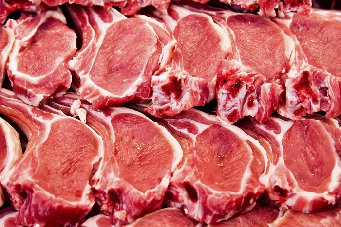 Impresión enmarcada : Chuletas de cordero.