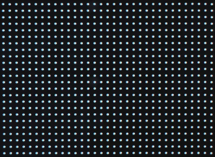Impresión enmarcada : Pantalla led macro. Impresión enmarcada : Pantalla led macro.