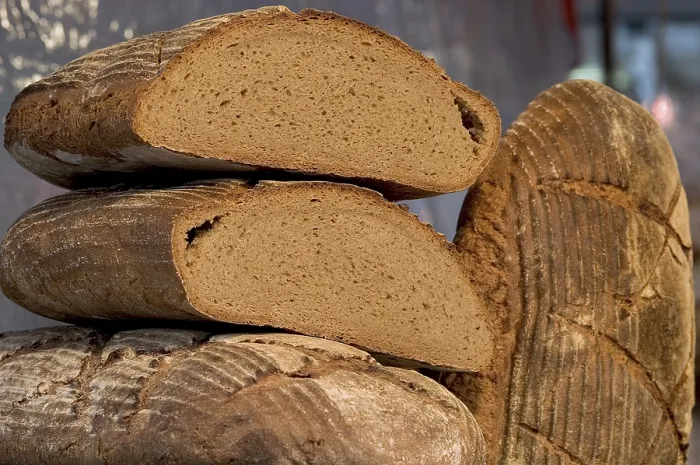 Impresión enmarcada : Panes de pan.