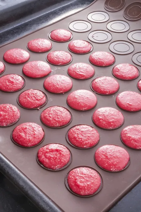 Impresión enmarcada : Ingredientes de macarón